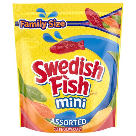 Swedish Fish Soft & Chewy Candy Assorted .